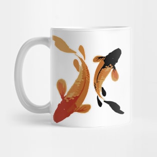 Artistic Koi fish Mug